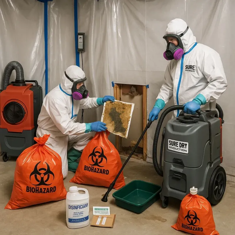 Contaminated Water Handling Protocols process in Valley City, ND